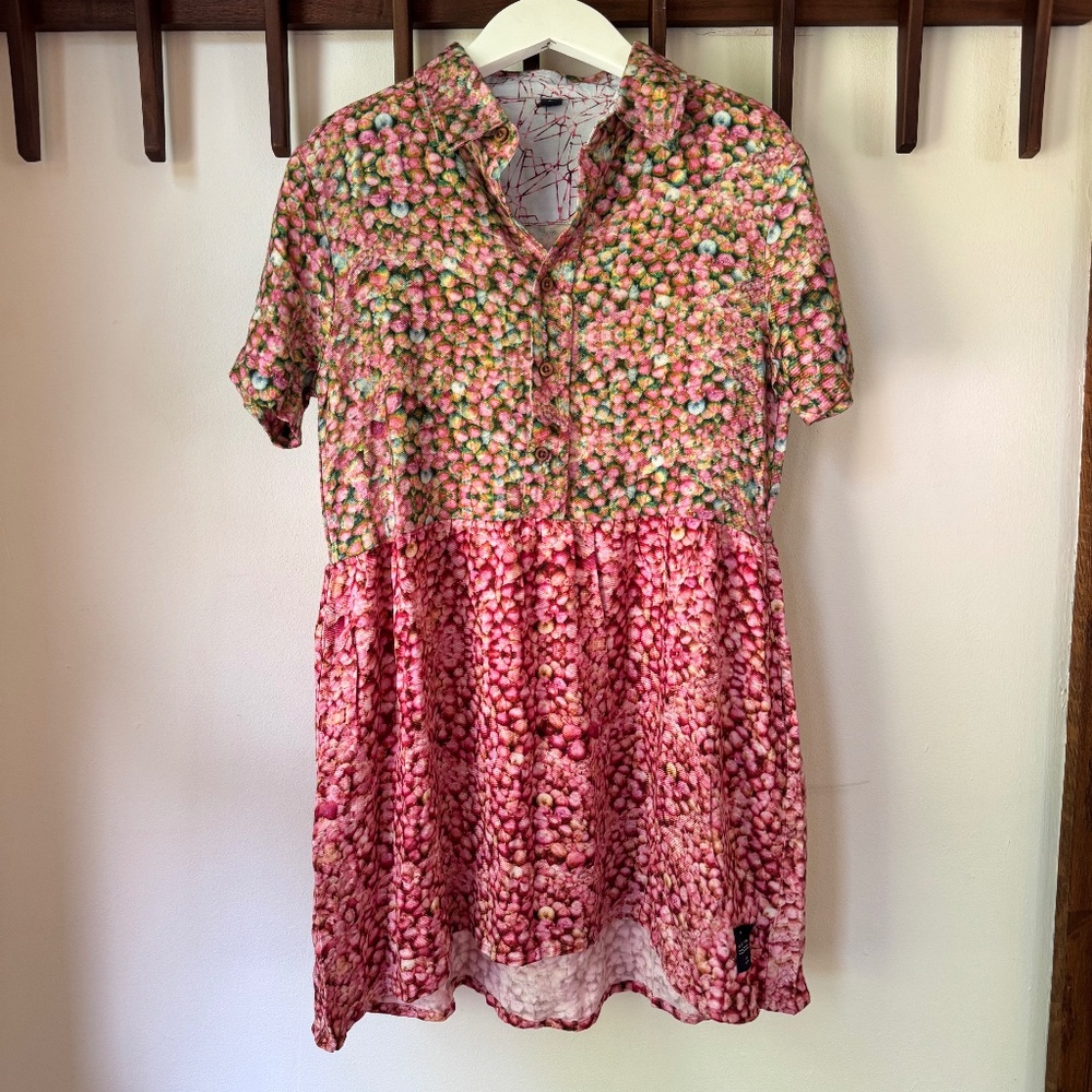 Agatha Cub NWOT 100% cotton twill printed dress - size 8 years